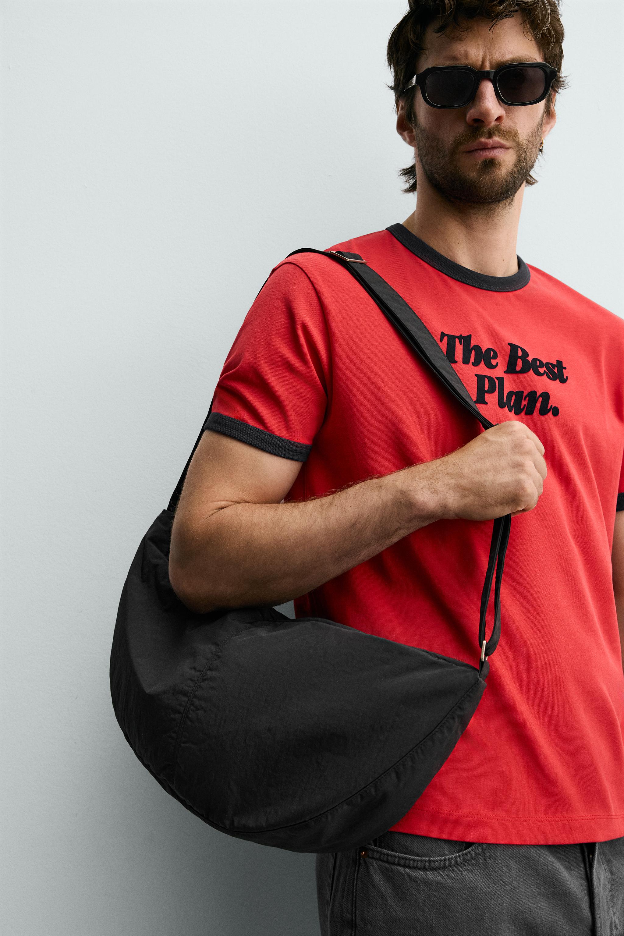 MEDIUM NYLON SHOULDER BAG